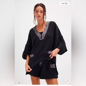 Free People Happy Mix Pullover